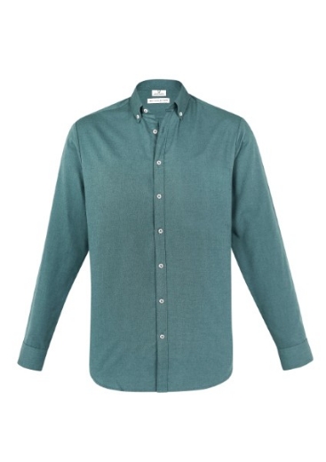 Picture of Biz Collection Mens Memphis Shirt Long Sleeve 60% Cotton 40% Polyester